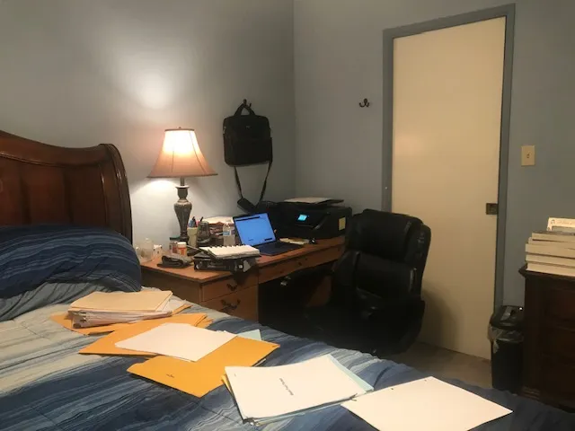 Teaching in Half a Dimension: Nine Months of Correspondence from the Outside